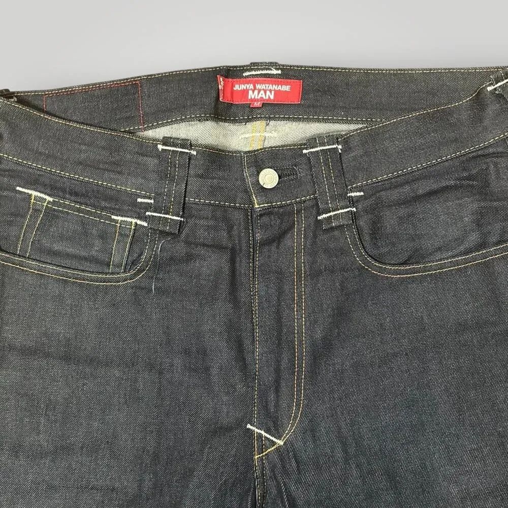 Junya Watanabe MAN x Levis Serape Blanket Pocket Made in Japan Denim Jeans W35
